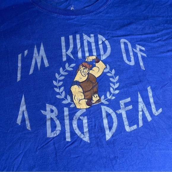 Disneyland Hercules "I'm Kind Of a Big Deal" t shirt‎ XL - Picture 2 of 3